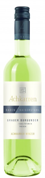 Achkarren Grauer Burgunder QbA tr. 0,75l