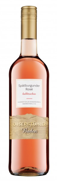 Kaiserstühler Spätburgunder Rosé halbtrocken 0,75L