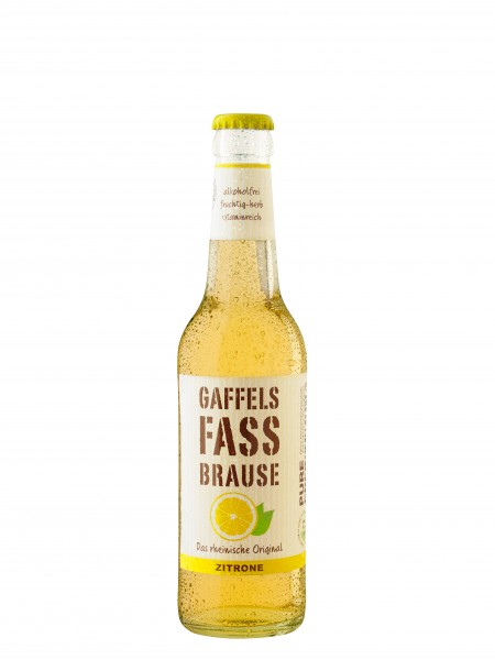Gaffels Fassbrause Zitrone 24x0,33l