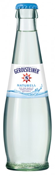 Gerolsteiner Naturelle Gourmet 24x0,25l (Glas)
