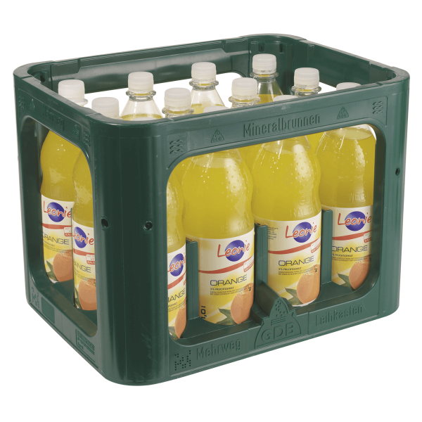 Leonie Orangenlimonade ohne Zucker 12x1l