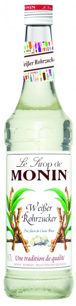 Monin Sirup weißer Rohrzucker 0,7L