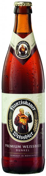 Franziskaner Hefe Weißbier dunkel 20x0,5