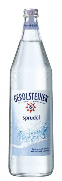 Gerolsteiner Sprudel 6x1l (Glas)