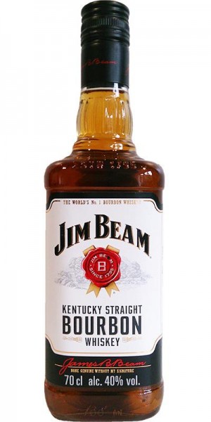 Jim Beam White Bourbon Whiskey 40% 0,7l