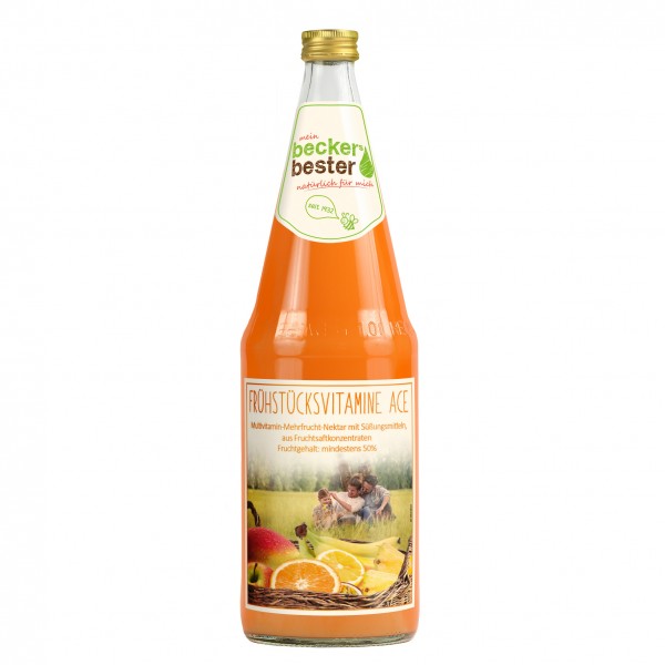Beckers Bester Frühstücksvitamine ACE 6x1l