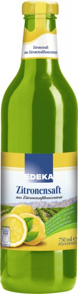 Edeka Zitronensaft 750ml