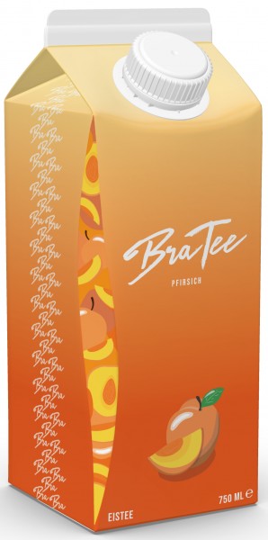BraTee Pfirsich 0,75 Liter