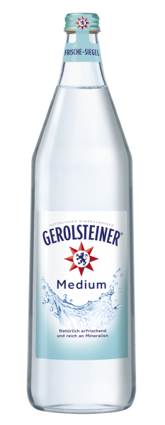 Gerolsteiner Medium 6x1l (Glas)