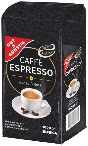 G&G Caffè Espresso ganze Bohnen 1000g