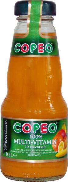 Copeo Multivitaminsaft 100% 24x0,2l