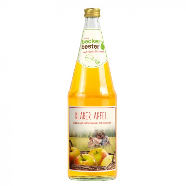 Beckers Bester Apfelsaft Klar 6x1l