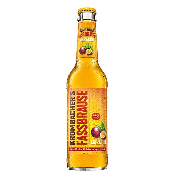 Krombacher Fassbrause Maracuja 6x0,33 l