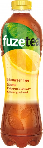 Fuze Tea Schwarzer Tee Zitrone 6x1l