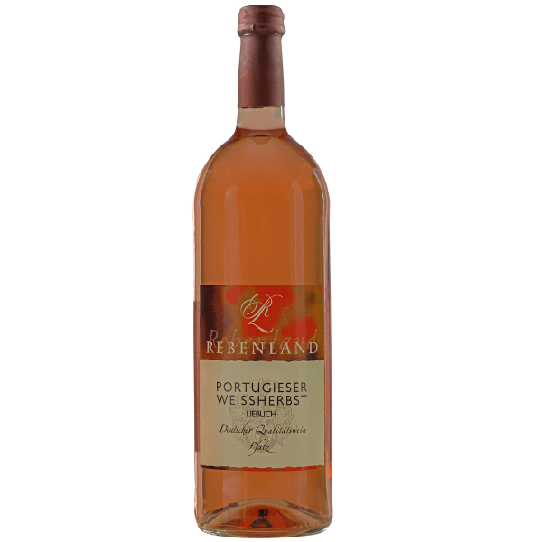 Rebenland Portugieser Weißherbst rosé lieblich 1L