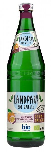 Landpark Bio-Quelle Orange Maracuja 12x0,7l (Glas)
