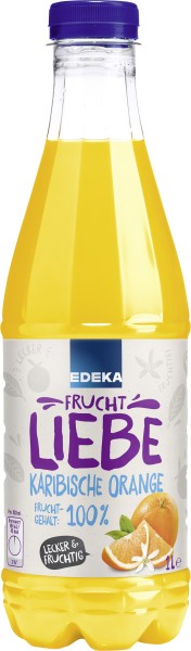 Edeka Fruchtliebe Karibischer Orangensaft 6x1L