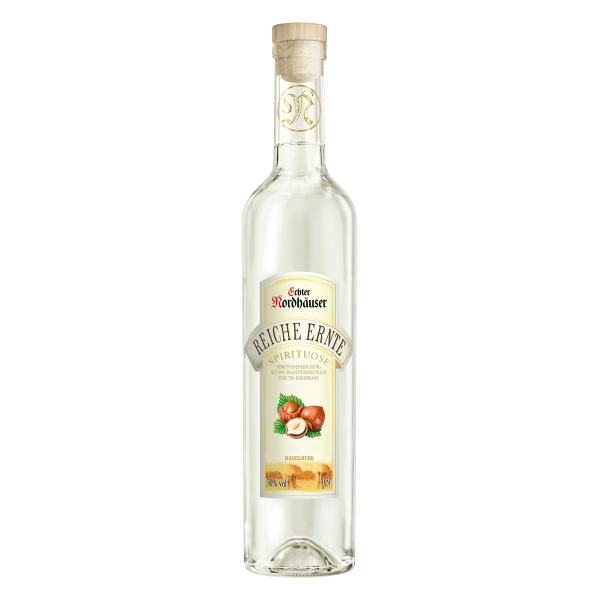 Echter Nordhäuser Reiche Ernte Haselnuss 30%. 0,5L
