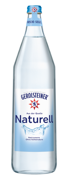 Gerolsteiner Naturelle 6x1l (Glas)