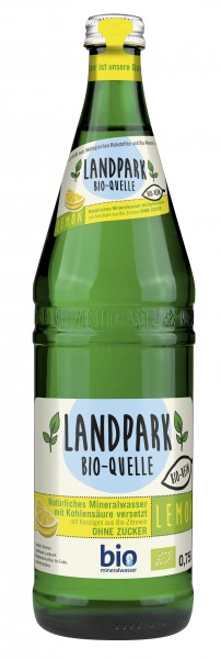Landpark Bio-Quelle Lemon 12x0,7l (Glas)