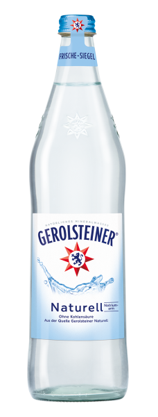 Gerolsteiner Naturell 12x0,75l (Glas)