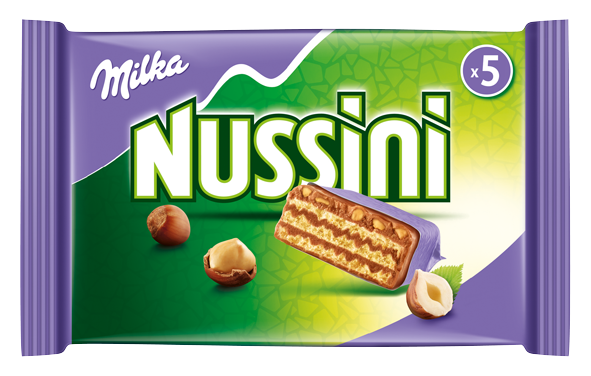 Milka Nussini Haselnuss 5 x 31,5g
