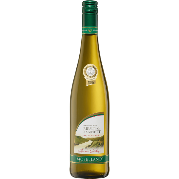 Moselland Riesling Kabinett halbtrocken 0,75L