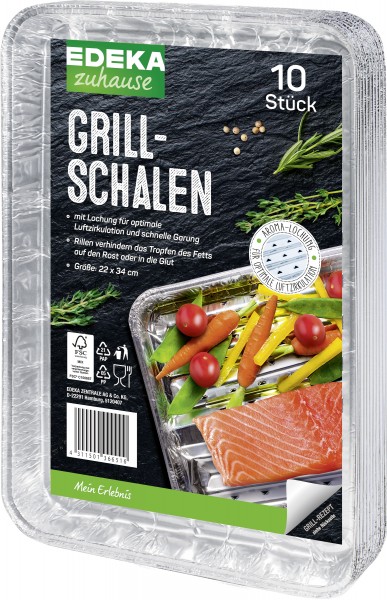 G&G Alu-Grillschale 10ST