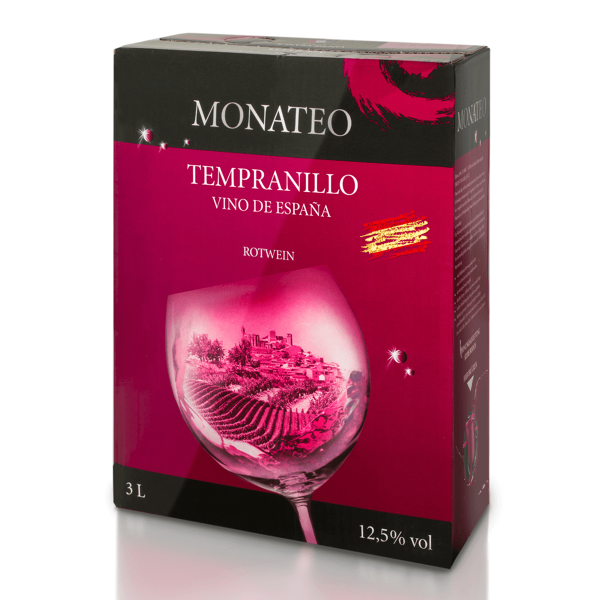 Monateo Spain Tempranillo 3l