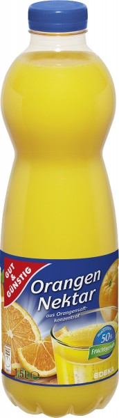 G&G Orangennektar 6x1,5l