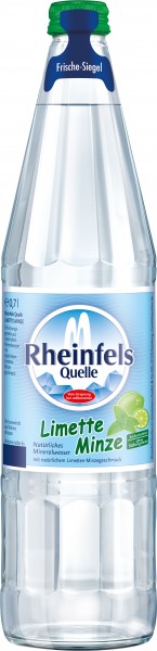 Rheinfels Limette Minze 12x0,7l (Glas)