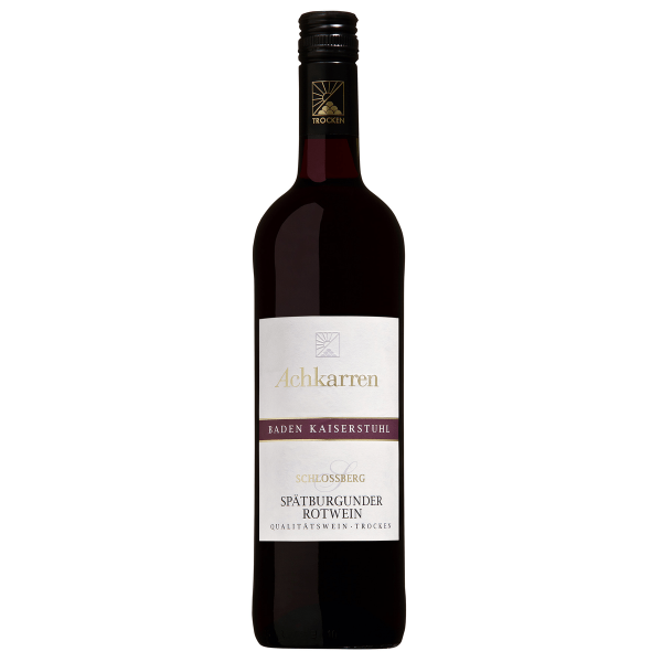Achkarrer Schloßberg Spätburgunder Rotwein QbA trocken 0,75L