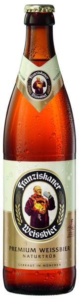 Franziskaner Hefe Weißbier naturtrüb 11x0,5l