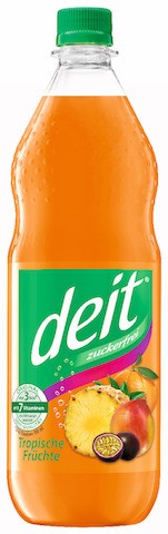 Deit tropische Früchte Zuckerfrei 12x1l