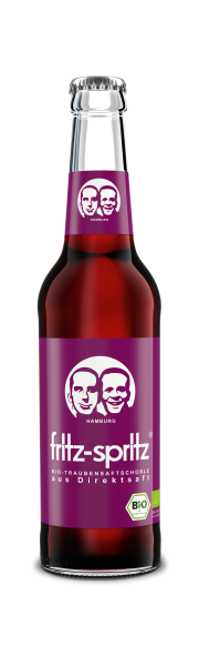 fritz spritz bio traubensaftschorle 24x0,33l