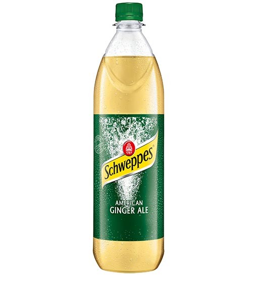 Schweppes American Ginger Ale 6x1l