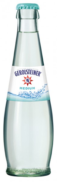 Gerolsteiner Gourmet Medium 24x0,25l (Glas)