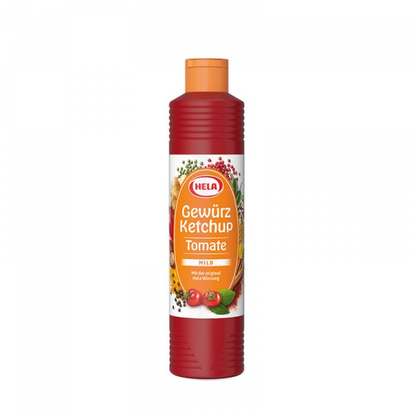 Hela Tomaten Gewürz Ketchup 800ml