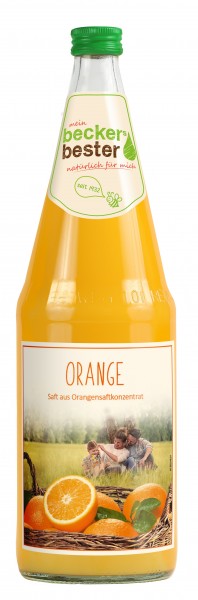 Beckers Bester Orangensaft 100% 6x1l