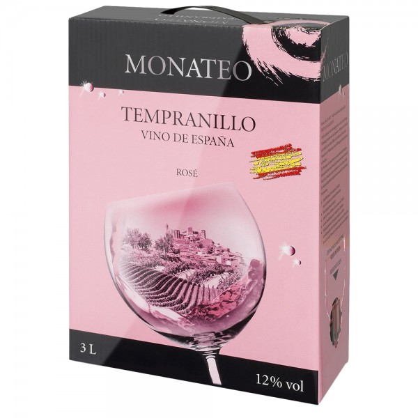 Monateo Tempranillo Rose trocken 3l