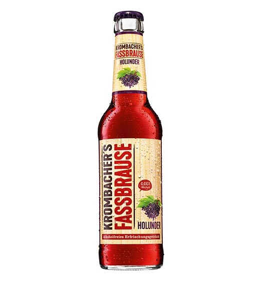 Krombachers Fassbrause Holunder 24x0,33l