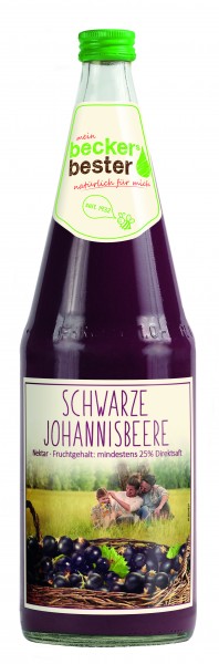 Beckers Bester Schwarze Johannisbeere 6x1l