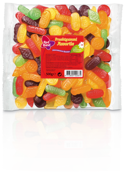 Red Band Fruchtgummi Assortie 500g